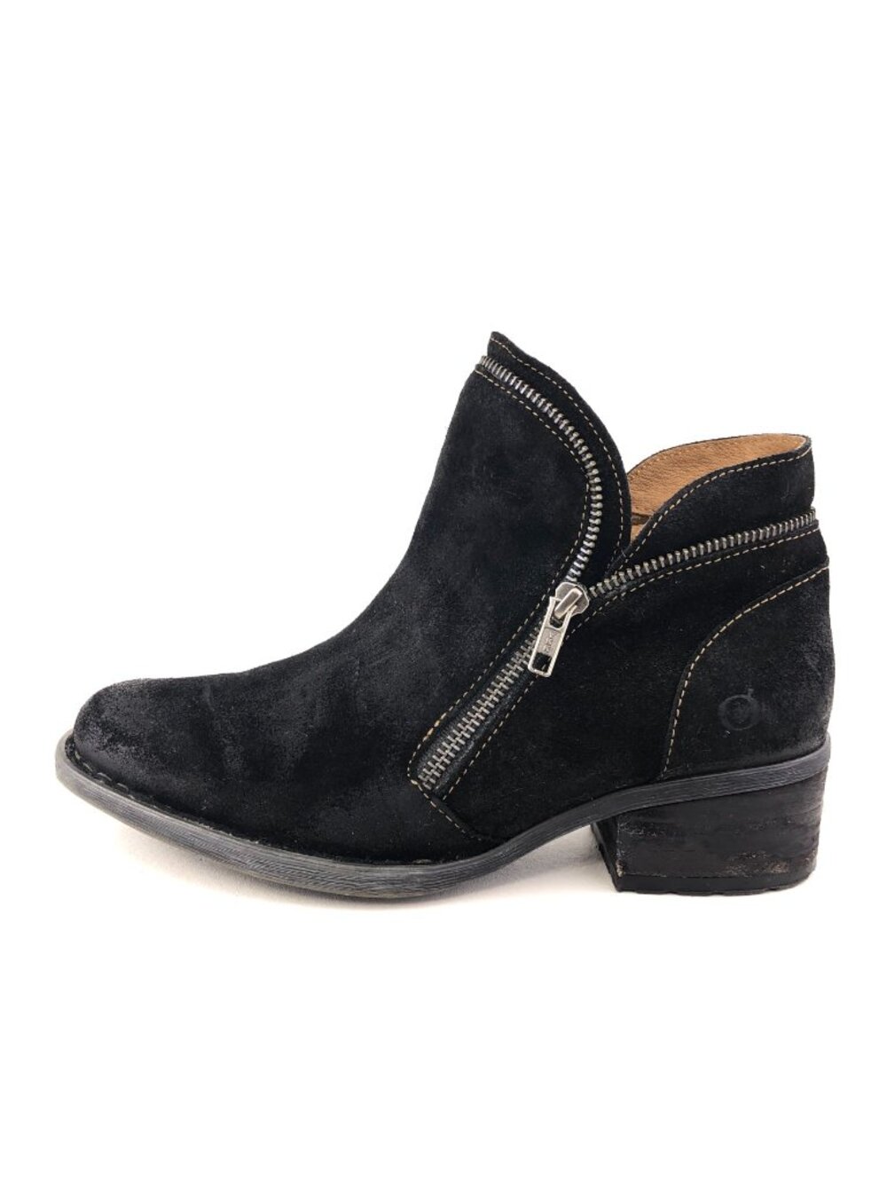 Born Malta Distressed Suede Ankle Boots 9